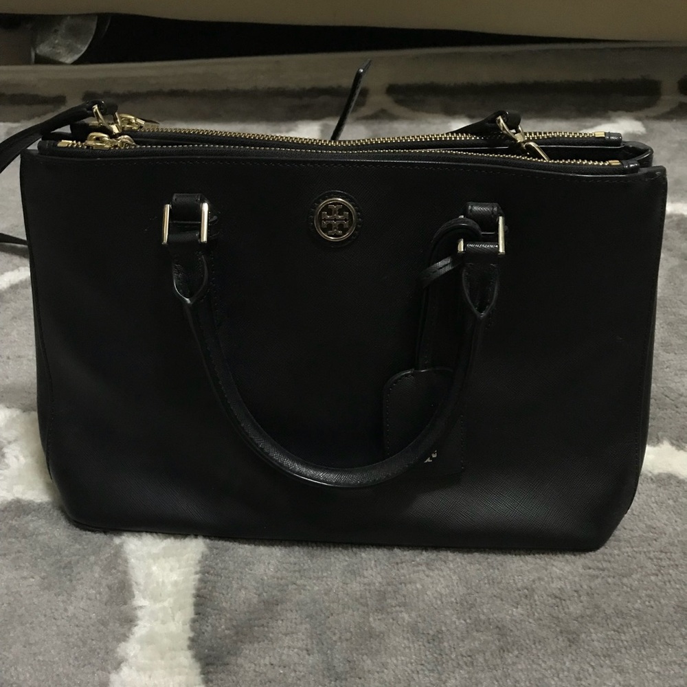 Tory Burch Robinson Mini Double Zip Tote